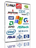 Portada de Windows 7 Drivers x32 x64 DVD 2011