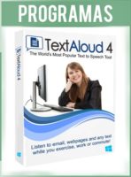 TextAloud 4 Full Español Programa de Texto a Voz Muy Fácil