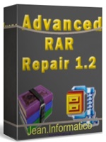 Portada de Advance RAR Repair 1.2 Programa para Reparar Partes