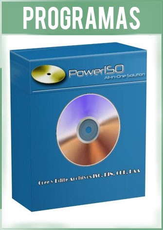 PowerISO Versión 7.4 Full Español