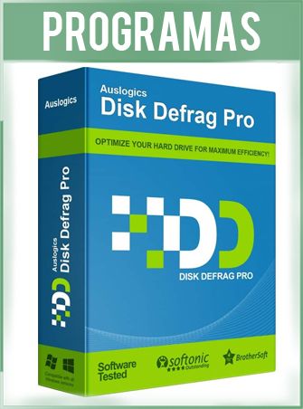 Auslogics Disk Defrag Pro Versión Full - Desfragmentar Disco Duro