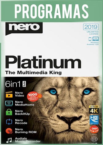 Nero Platinum Suite 2020 Full Español