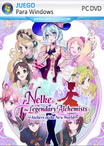 Portada de Nelke and the Legendary Alchemists Ateliers of the New World PC Full