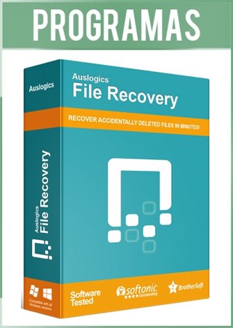 Auslogics File Recovery Professional Versión 9.2.0 Full Español