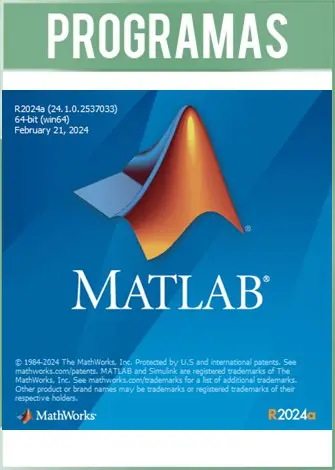 MathWorks MATLAB R2024a Versión Full
