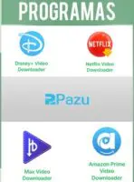 Pazu: Netflix, Disney+, HBO Max y Amazon Video Downloader Full Español + Portable