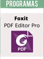 Foxit PDF Editor Pro Versión Full Español