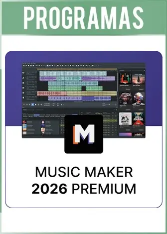 MAGIX Music Maker 2026 Premium Versión Full Español