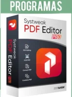 Systweak PDF Editor Pro Versión Full Español.